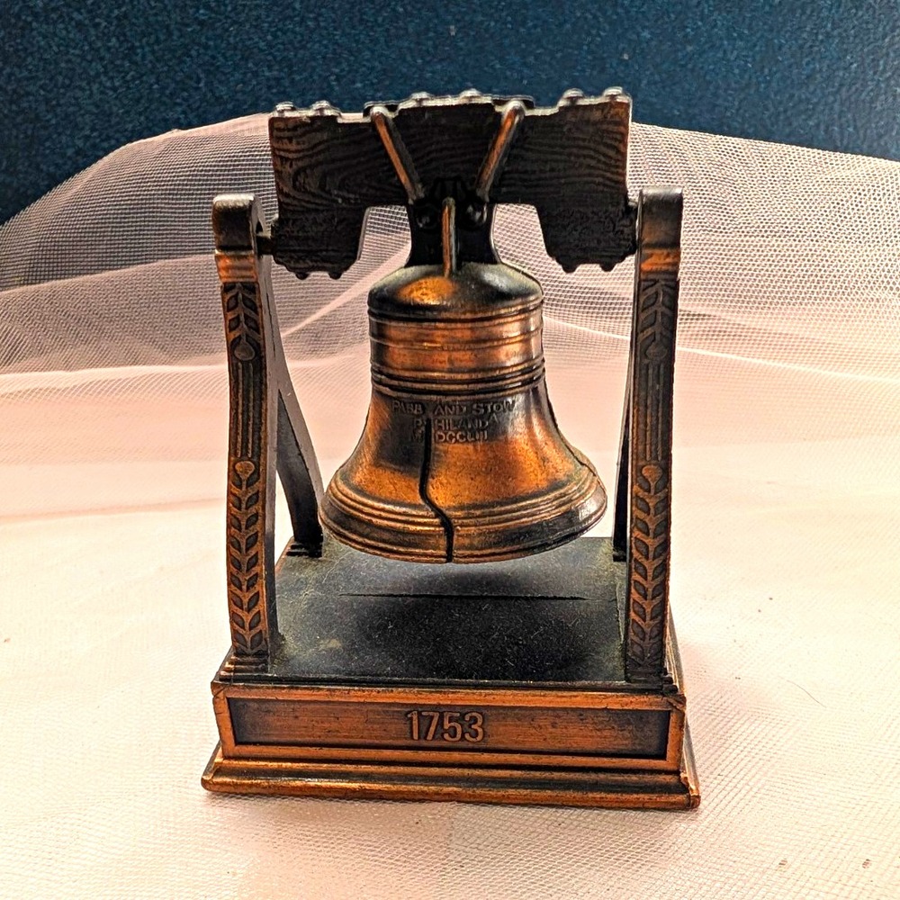 Liberty Bell Miniature Die-Cast Metal Pencil Sharpener, Philadelphia Souvenir